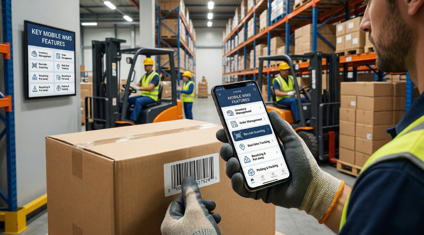 Key Mobile WMS Features for Warehouse Management